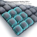 Air Cushion 3D Airbag Breathable Office Beautiful Buttocks Cushion Decompression Massage Cushion(Wat
