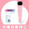 3D Printing Pen Low Temperature Painting Pen With 80m PCL(Pink)