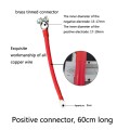 GSA-001 Car Ground Wire Battery Pile Head  Extension Cord Battery Connection Line 60cm(Positive)