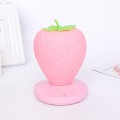 Creative Home LED Silicone Strawberry Night Light USB Rechargeable Bedside Decoration Atmosphere Lig