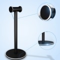 Head-mounted Metal Earphone Holder Internet Cafe Desktop Display Stand(Black)