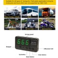 Kingneed C60S 3inch Car HUD Head-up Display Car Universal GPS Satellite Speedometer Speeding Alarm S