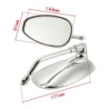 1 Pairs Motorcycle Electric Car Accessories Iron Rod Plating Mirror Rearview Mirror
