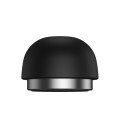 Creative Laptop Compact Portable Invisible Mushroom Stand Desktop Heightening Fan Heater Shelf(Black