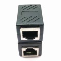 Network Straight-through Head RJ45 Network Cable Connector Butt Joint 8P8C Shielded Double-pass Head