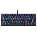 MOTOSPEED CK61 61 Keys  Wired Mechanical Keyboard RGB Backlight with 14 Lighting Effects, Cable Leng