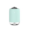 Car Portable Humidifier Household Night Light USB Spray Instrument Disinfection Aroma Diffuser(Turqu