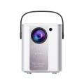 C500 Portable Mini LED Home HD Projector, Style:Android Version(White)