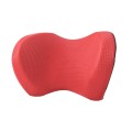 Car Headrest Four Seasons Universal Ice Silk Pillow Neck Protection Memory Pillow(Red)