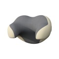 U-shaped Car Headrest Car Memory Foam Neck Pillow(Apricot Grey)