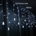 3.5M 96 Leds Curtain Christmas Tree Icicle String Lights Fairy Lights Christmas New Year Lights Wedd
