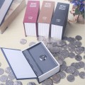 Mini Dictionary Safe Box Book Secret Security Lock Cash Money Coin Storage Jewellery key Locker(Blac