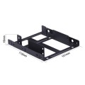 2.5 Inch to 3.5 Inch External HDD SSD Metal Mounting Kit Adapter Bracket With SATA Data Power Cables