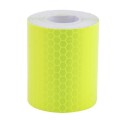 Car Motorcycles Reflective Material Tape Sticker  Safety Warning Tape Reflective Film(Yellow)