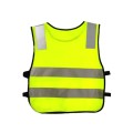 Safety Kids Reflective Stripes Clothing Children Reflective Vest(Fluorescent Yellow)
