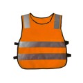 Safety Kids Reflective Stripes Clothing Children Reflective Vest(Orange)