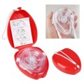 CPR Resuscitator Rescue Emergency First Aid Breathing Mask Mouth Breath One-way Valve Tools