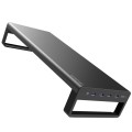 Vaydeer Metal Display Increase Rack Multifunctional Usb Wireless Laptop Screen Stand, Style:L-High C
