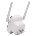 KP300T 300Mbps Home Mini Repeater WiFi Signal Amplifier Wireless Network Router, Plug Type:UK Plug