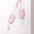 120dB Night Running Outdoor Emergency Call help Anti-wolf Anti-theft Self-defense Alarm (Pink)