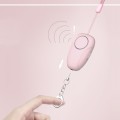 120dB Night Running Outdoor Emergency Call help Anti-wolf Anti-theft Self-defense Alarm (Pink)