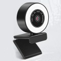 A9mini USB Drive-Free HD Fill Light Camera with Microphone, Pixel: 5.0 Million Pixels 2K Auto Focus