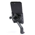 BENGGUO Bicycle Aluminum Alloy Mobile Phone Holder Electric Motorcycle Anti-Vibration Navigation Fix