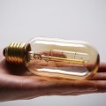 E27 40W Retro Edison Light Bulb Filament Vintage Ampoule Incandescent Bulb, AC 220V(G80 Spirai)