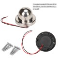 1 Pair Stainless Steel LED Navigation Light Red Green Sailing Signal Light for Marine Boat Yacht War