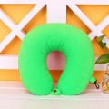 Fruit U Shaped Travel Pillow Nanoparticles Neck Pillow Car Pillows Soft Cushion Home Textile(Lemon)