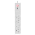 Home Office Wifi Mobile Phone Remote Control Timer Switch Voice Control Power Strip, Line length: 1.