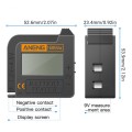 2 PCS ANENG 168MAX Portable Battery Tester High-Precision Battery Power Tester Battery Capacity Test