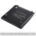Brushed Texture USB 3.0 POP-UP Mobile External DVD-Rw DVD / CD Rewritable Drive External ODD & HDD D