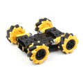 Waveshare Smart Mobile Robot Chassis Kit, Chassis:With Shock-absorbing(Mecanum Wheels)