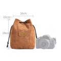 S.C.COTTON Liner Shockproof Digital Protection Portable SLR Lens Bag Micro Single Camera Bag Square