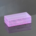 5 PCS Battery Storage Case Plastic Box for 2 x 18650  / 4 x 16340  Batteries(Pink)