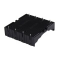 10 PCS Pin-type Power Battery Shrapnel Slot Storage Case Box Holder For 3 x 18650 Battery