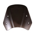 5-7 Inch Retro Motorcycle Windshield Universal Modified Windshield(Smoky)