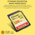 SanDisk Video Camera High Speed Memory Card SD Card, Colour: Gold Card, Capacity: 128GB