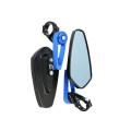 Electric Bike Motorcycle Modified Reversing Retro Rearview Handle Mirror All Aluminum Reflective Rea