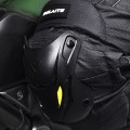SULAITE Motorcycle Protector Rider Wind Warmth Protective Gear Riding Equipment, Colour: Black Knee
