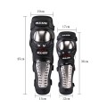 SULAITE GT341 Motorcycle Stainless Steel Knee Pads Elbow Pads Off-Road Cycling Racing Anti-Fall Spor
