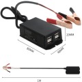 12/24V 4 USB Interface Motorcycle Car Mobile Phone Charger