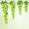 4 Bunches 60 Green Grapes  Simulation Fruit Simulation Grapes PVC with Cream Grape Shoot Props