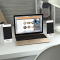 YEEZE S4 Notebook PC Mini Speaker Wired USB 2.0 Portable Speaker(White)