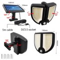 18W 90 LED Outdoor Separated Solar Light Household Human Body Induction Wall Light
