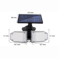 TY06601 100 SMD Solar Human Body Induction Light Outdoor Waterproof LED Wall Light