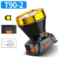 LED Night Fishing Charge Head Light Outdoor Camping Fishing Miner Light Searchlight Head-Mounted Fla