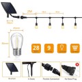 10 In 1 Outdoor Solar Bulb String Lamp Waterproof Solar Garden Light