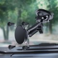 Bus Truck Mobile Phone Bracket Suction Cup Car Mobile Phone Bracket(4 Claw Back Clip)
